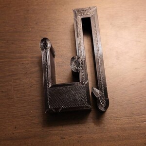 Molle Platform Belt Hook Hanger for Tethyrd Predator/XL -Trophyline EDP Platform - Saddle Hunting- (Also Web Belt) BLACK- Check for others image 5