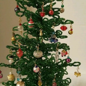 25 Miniature assorted ornaments for Westrim Beaded Miniature Christmas Tree or Dollhouse Christmas tree / Fairy Garden