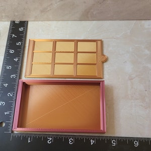The BELLA Maxi No Line Diamond Art Painting Special Drill tray w/ sliding lid- 2 1/2" x 4" x 1/2" Autumn Rainbow (#121)