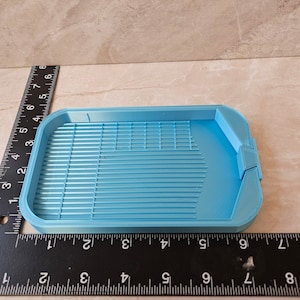 The Gigantic XL Multi Placing Diamond Painting Tray with stopper 6 1/2"L x 4 "W x 1/2"H Peacock (#91)