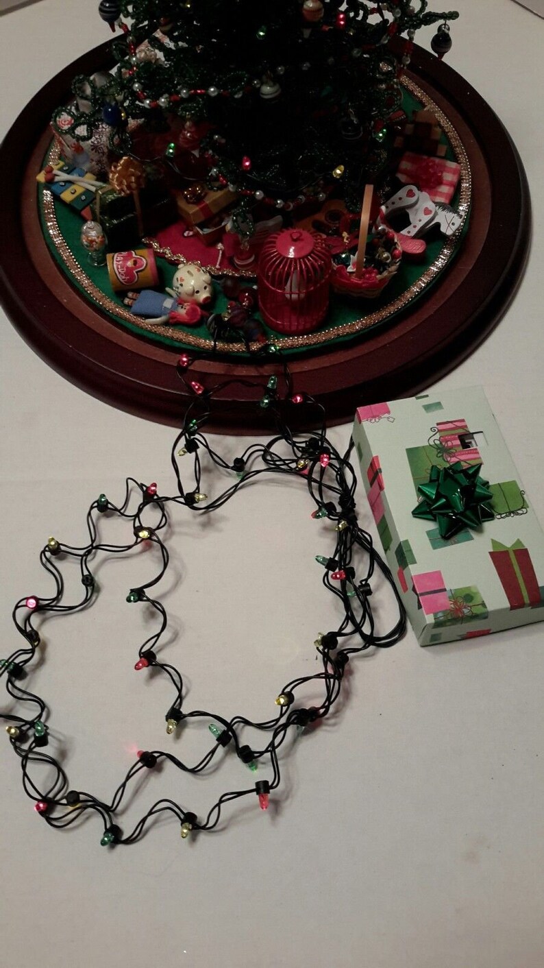 Dollhouse Christmas Tree Lights 