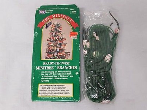 Miniature beaded best sale christmas tree kits