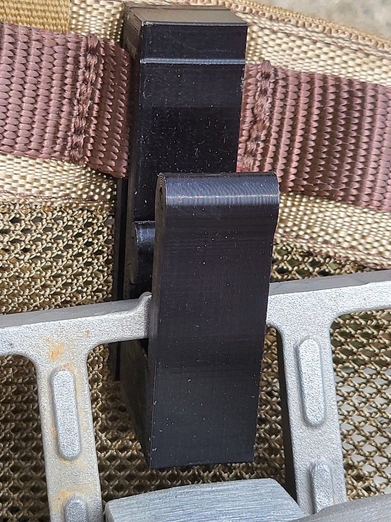 Molle Platform Belt Hook Hanger for Tethyrd Predator/XL -Trophyline EDP Platform - Saddle Hunting- (Also Web Belt) BLACK- Check for others image 8