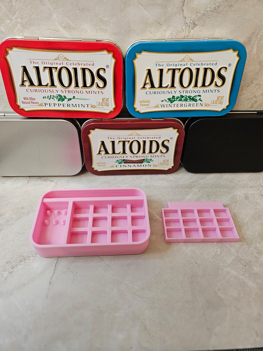 Altoids Tin Insert Organizer Tray, 2 Piece, Art Paint Palette (#59) - Etsy
