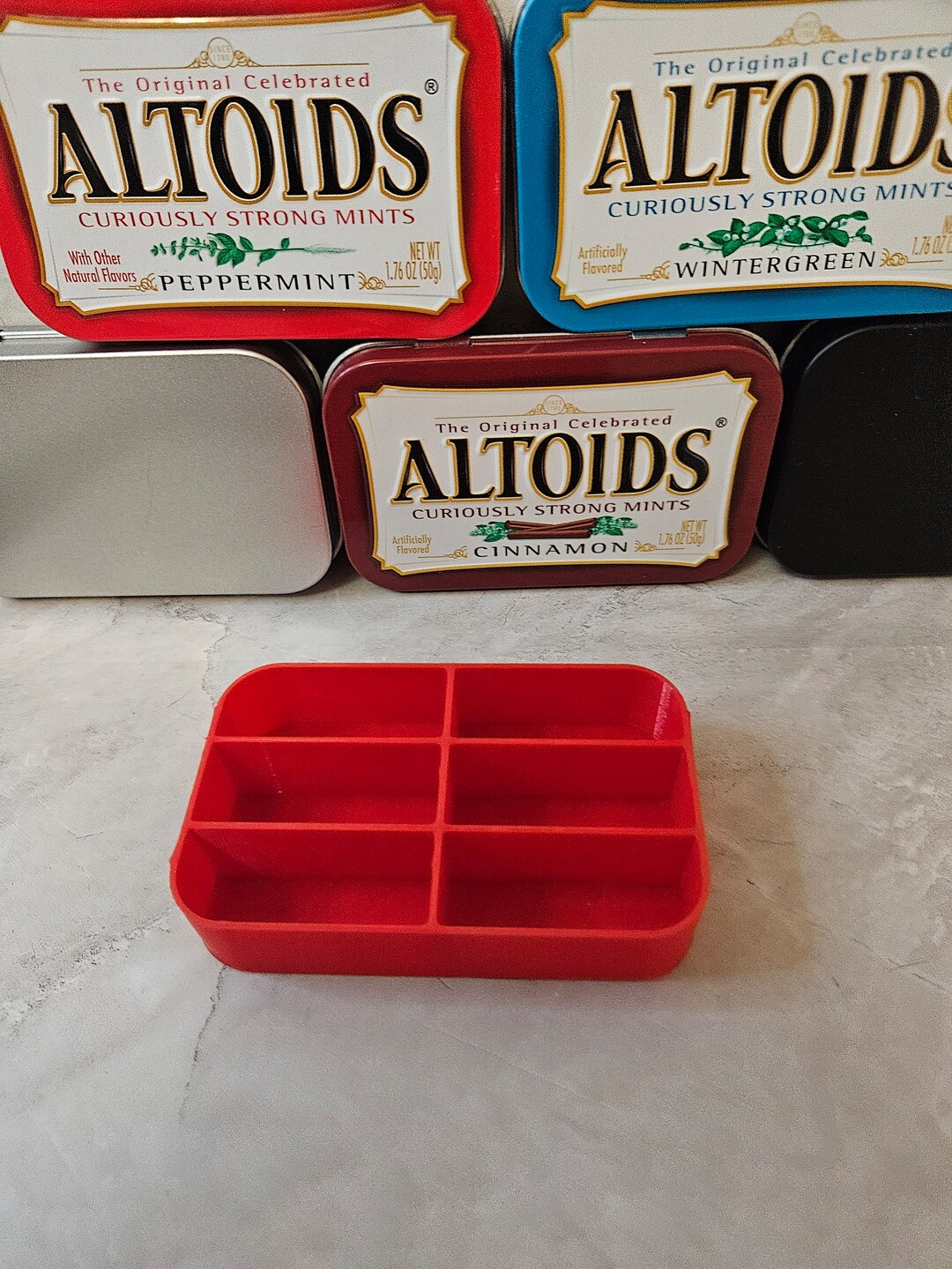 Altoids Tin Insert Organizer Tray, Art, Paint Palette, Survival ...