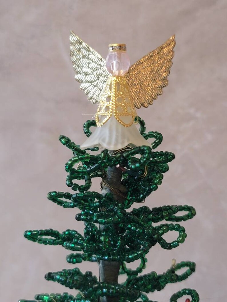 Miniature Angel Tree Topper Approximately 1 1/2 H Etsy