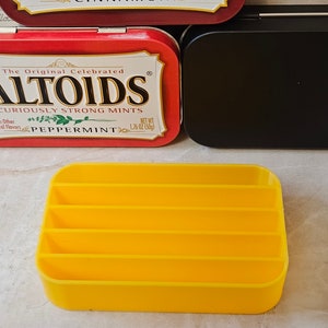 Altoids Tin Insert Organizer Tray, Art, Paint Palette, Survival, Fishing Tackle, Sewing Kit, Trinket, Pill, Hunting, Bead Organizer (#12)