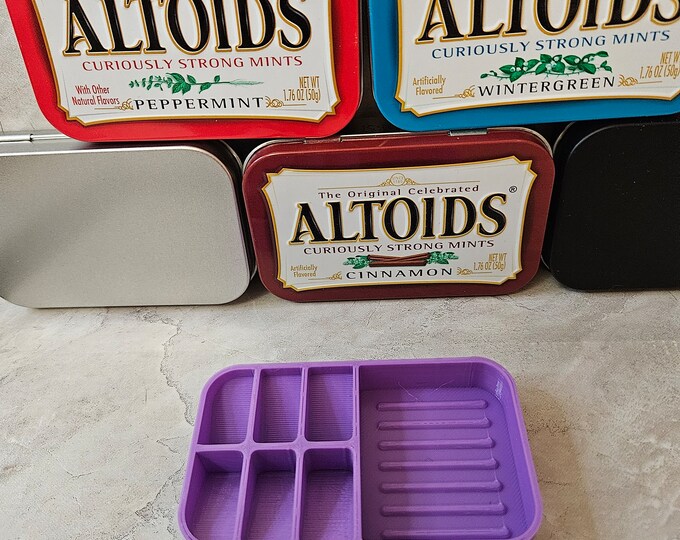 Altoids Tin Insert Organizer Tray, Art, Paint Palette, Survival ...