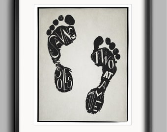 Saving Soles Footprint Printable
