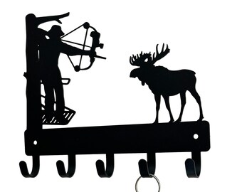 Moose Archery Key Hanger - 9 inches wide - Made in America