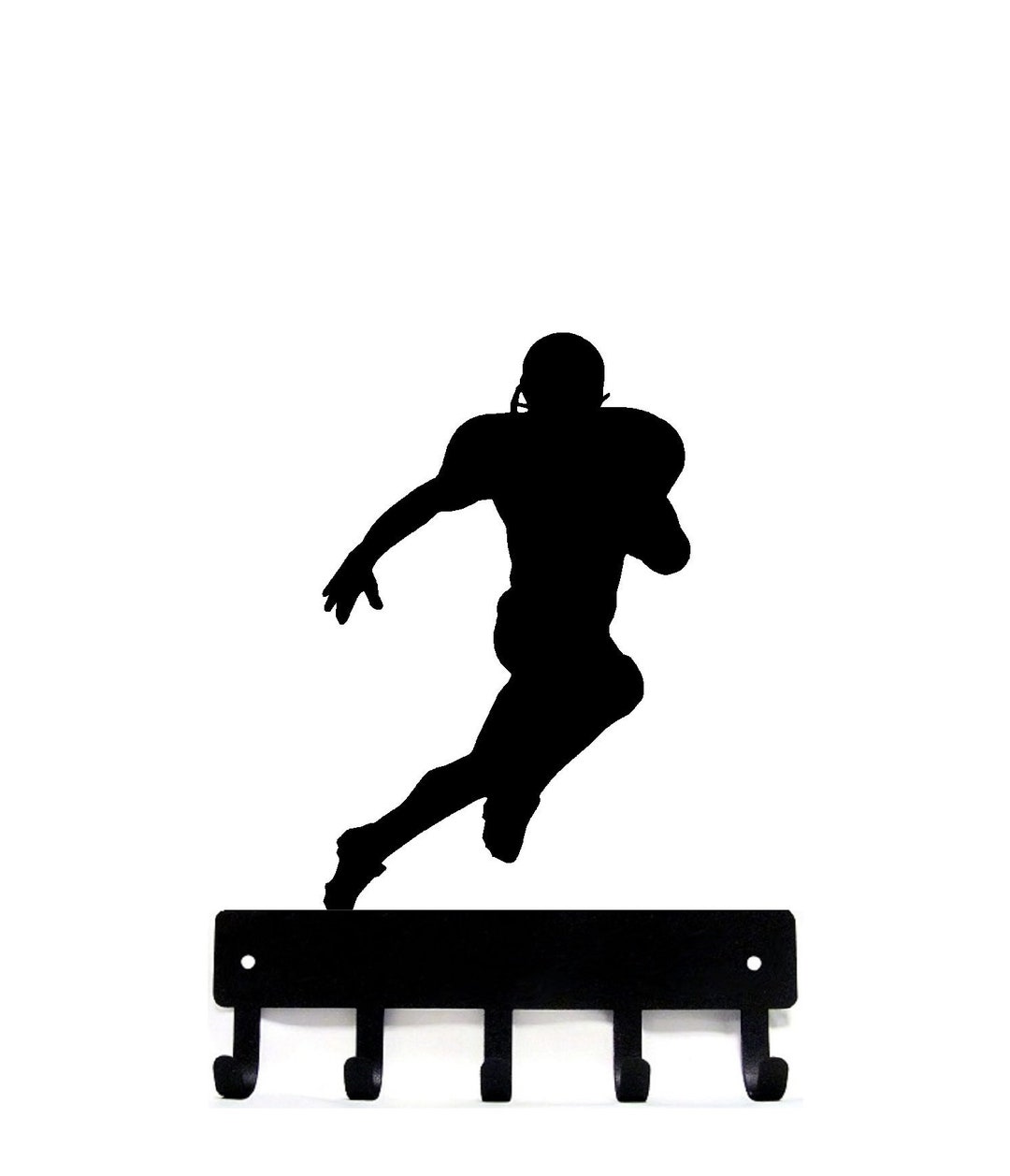 Gaa Key Racks Football Receiver Key Rack: Metal Storage Hanger, Made in USA, 9-inch ...