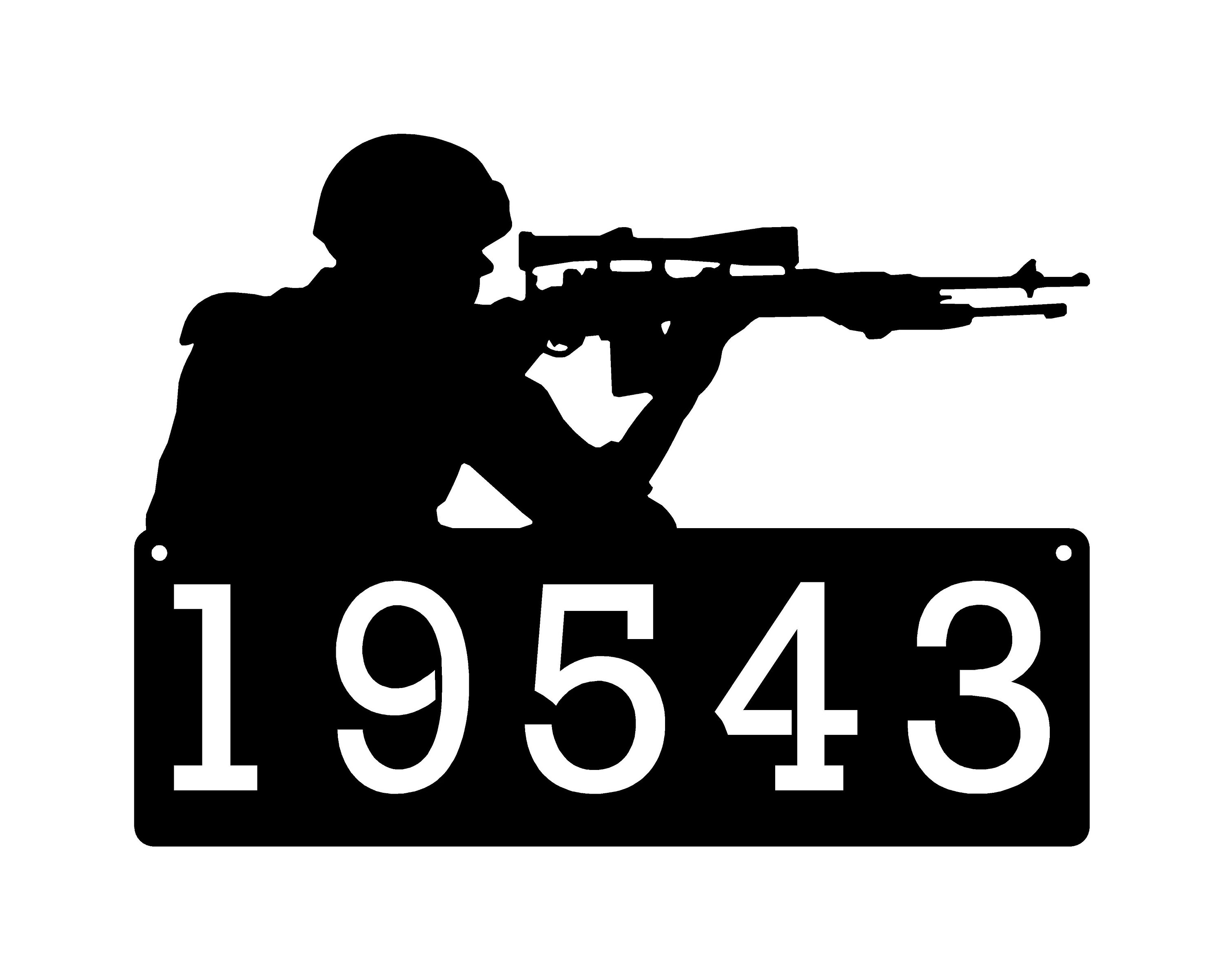 Sniper On Duty Sign