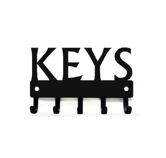 KEYS Holder Rack /hanger -6 Inch Wide- Made in the USA - Etsy