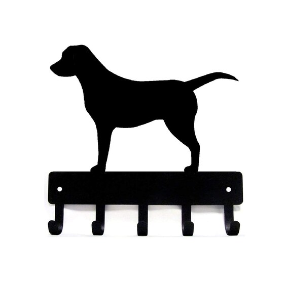 Labrador sm Key Rack Hanger/ Leash Hooks 6 Inches Wide Etsy