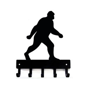 Bigfoot Sasquatch Key Rack/ Hooks - 6 inch wide- Made in the USA