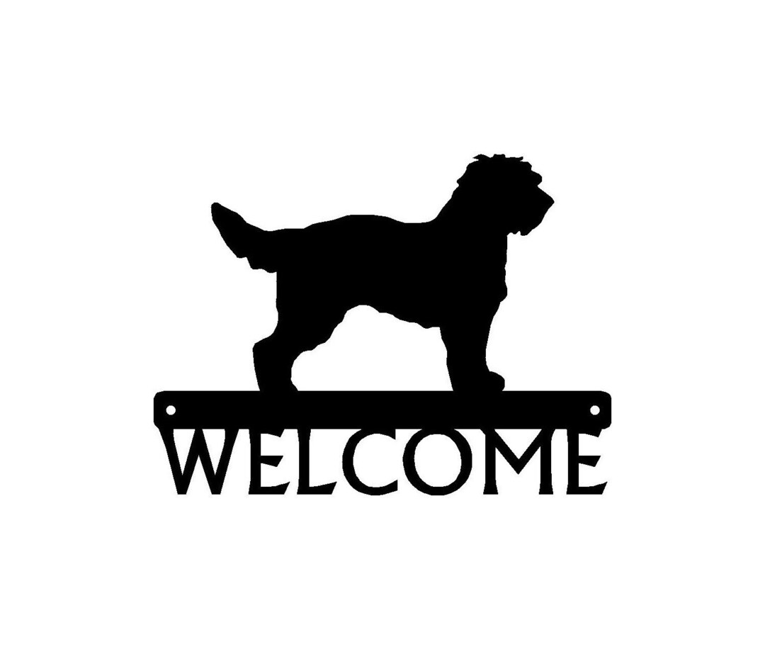 Cockapoo Inside Sign Cockapoo Welcome Sign - Metal -12 Inches Wide - Etsy