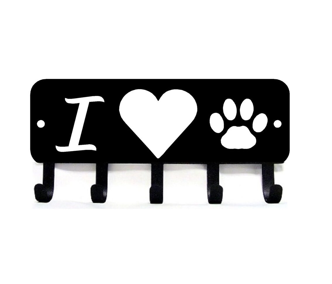 His Hers Pet Custom Key And Leash Holder Key Hanger Key