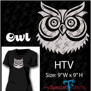Owl Instant Download SVG Design, Owl Halloween Bling Fashion Digital Download (.svg, dxf .eps) Vinyl Transfer cut file