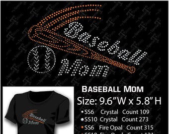 Rhinestone Baseball Bat Etsy