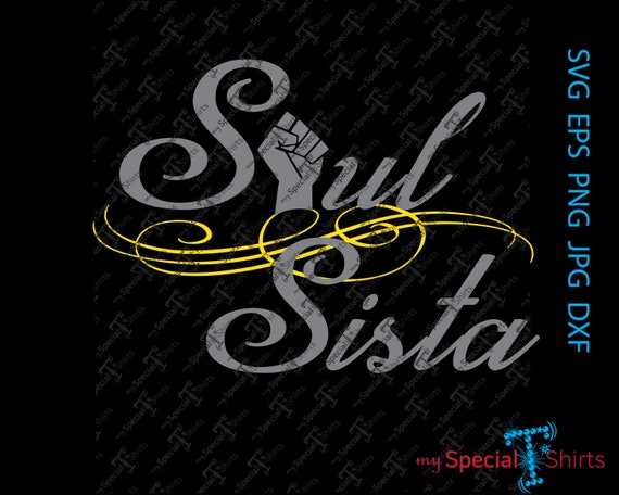 Download Soul Sista Svg Instant Download Htv Design Afro Girl Black Etsy PSD Mockup Templates