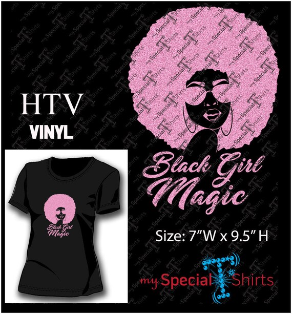 Black Girl Magic Afro Instant Download Vector Design