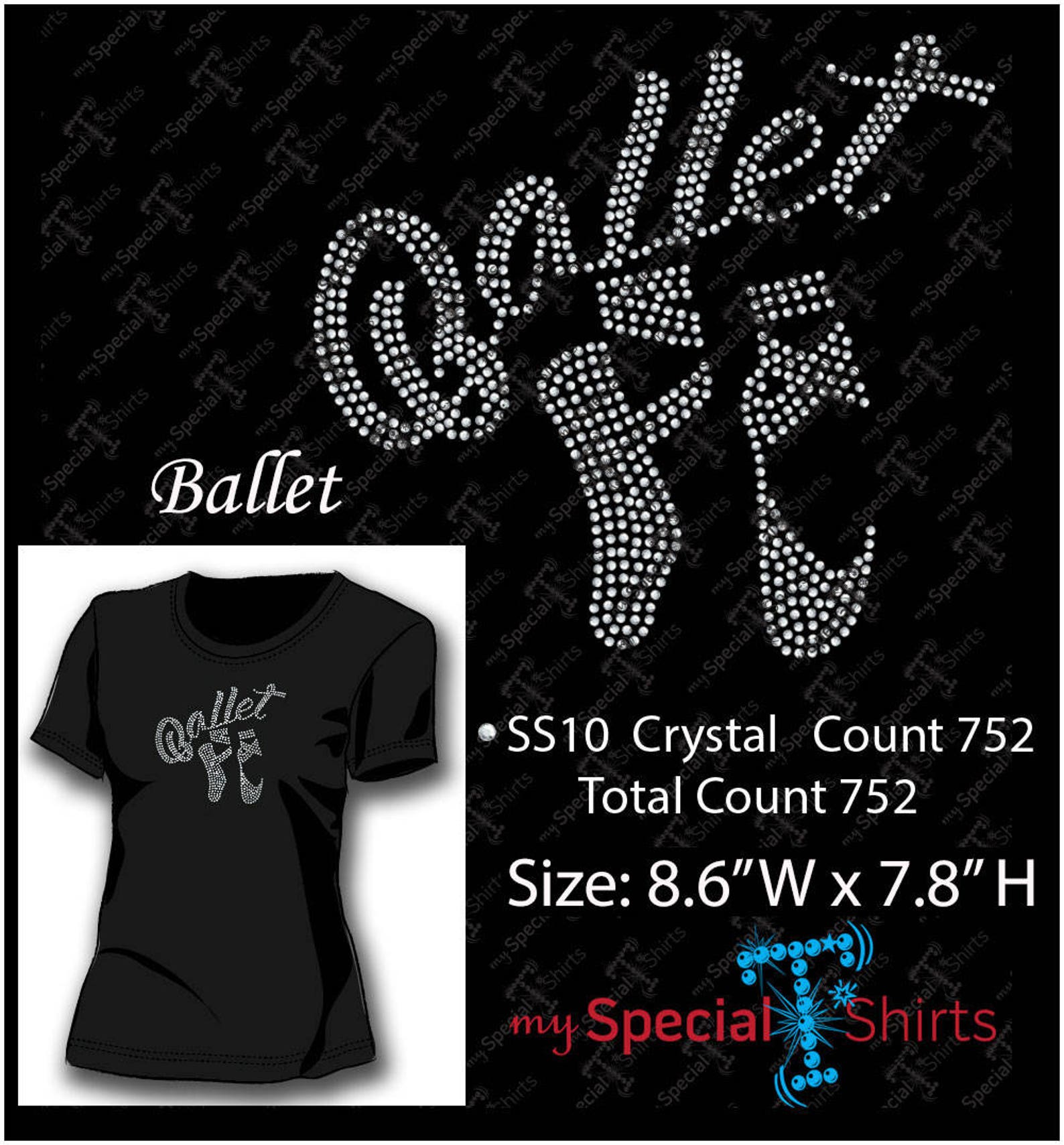 ballet shoes, instant download rhinestone design, ballerina slippers digital download (.svg, dxf .eps) rhinestone transfer cut f