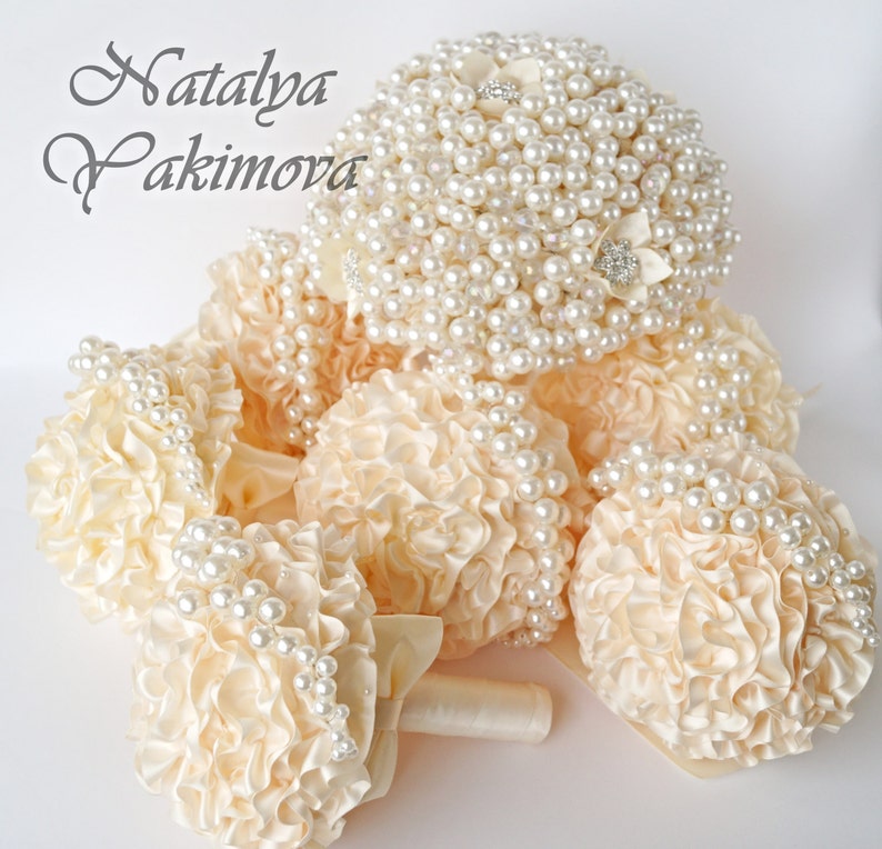 etsy bridesmaid bouquets