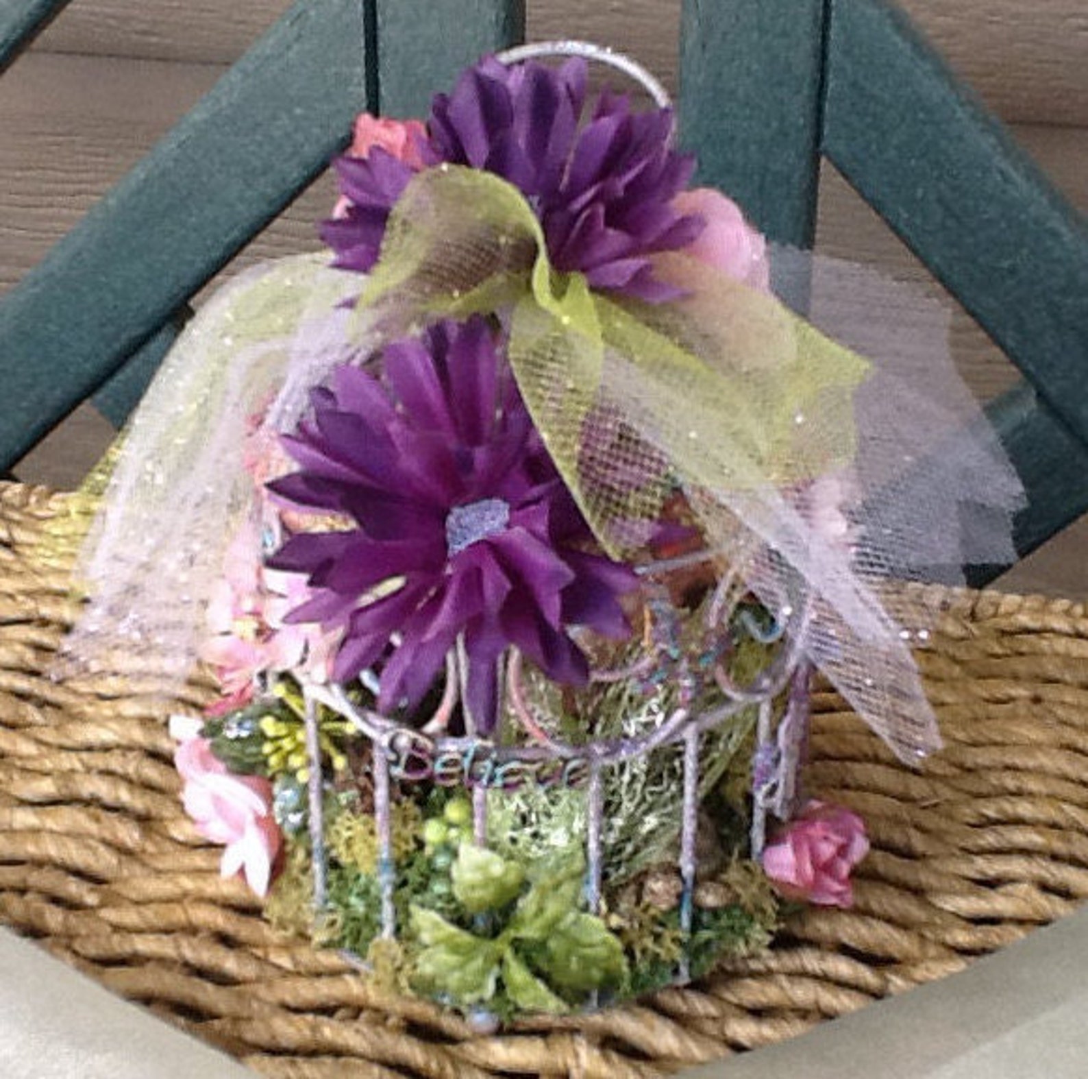 FAIRY HOUSE Birdcage Fairy Habitat Fairy Collectible Etsy