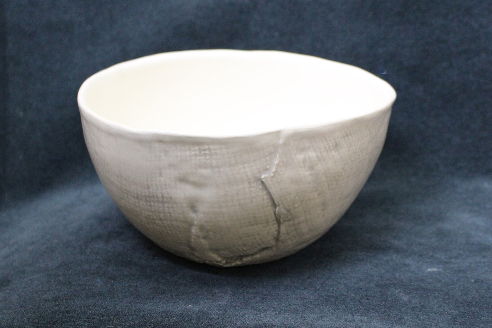 Ceramic Hand Built Textured Bowl Etsy