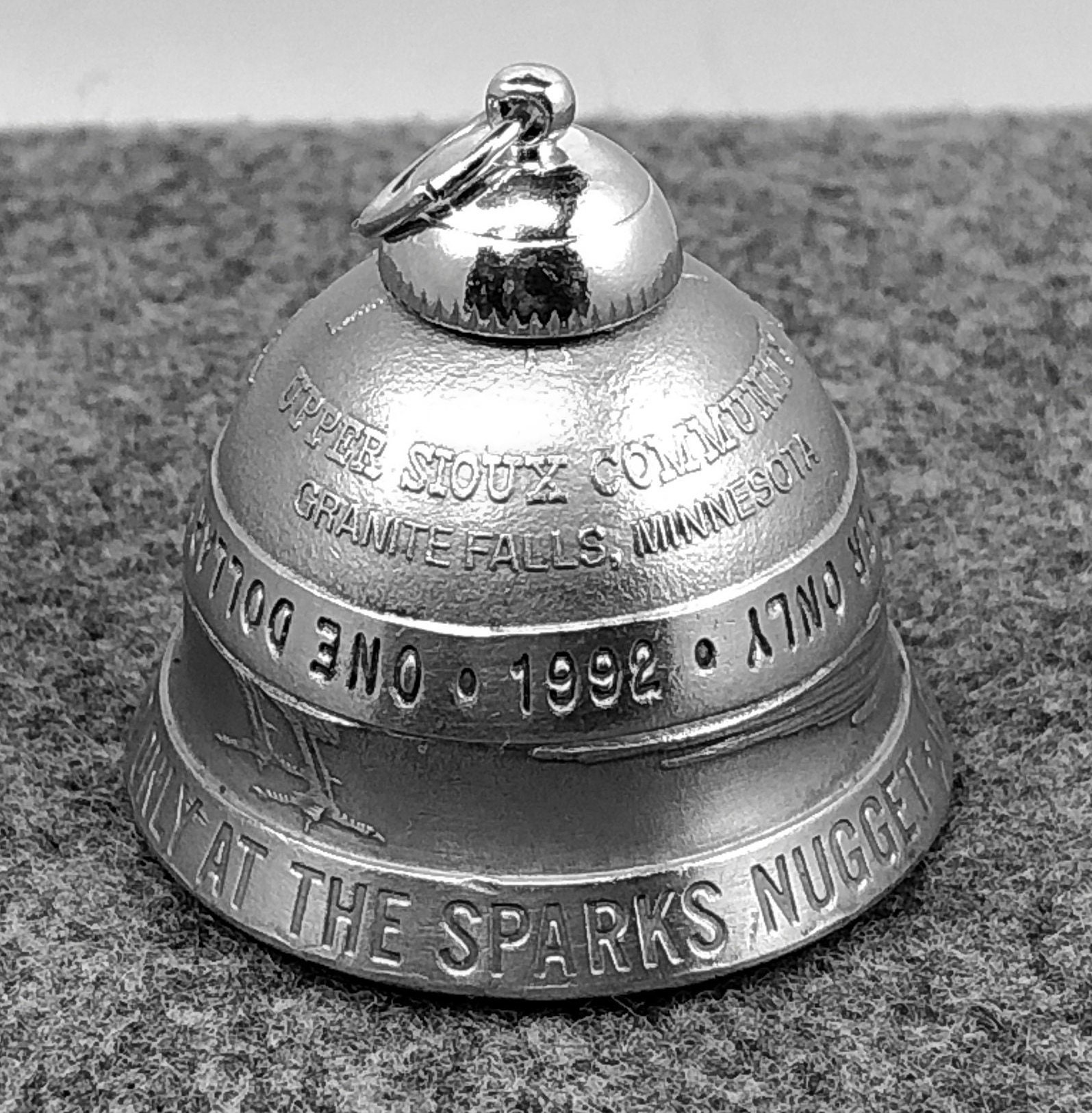 Casino Token Bell Firefly Creek & Sparks Nugget Gaming Tokens