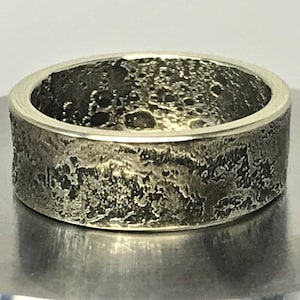 Moon Ring - Harvest Full Moon Solid Brass Coin Ring
