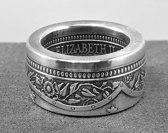 NEW PURE SILVER .999 BULLION SZ10 MENS RING MADE BY ANARCHY P.M JEWELRY #C181