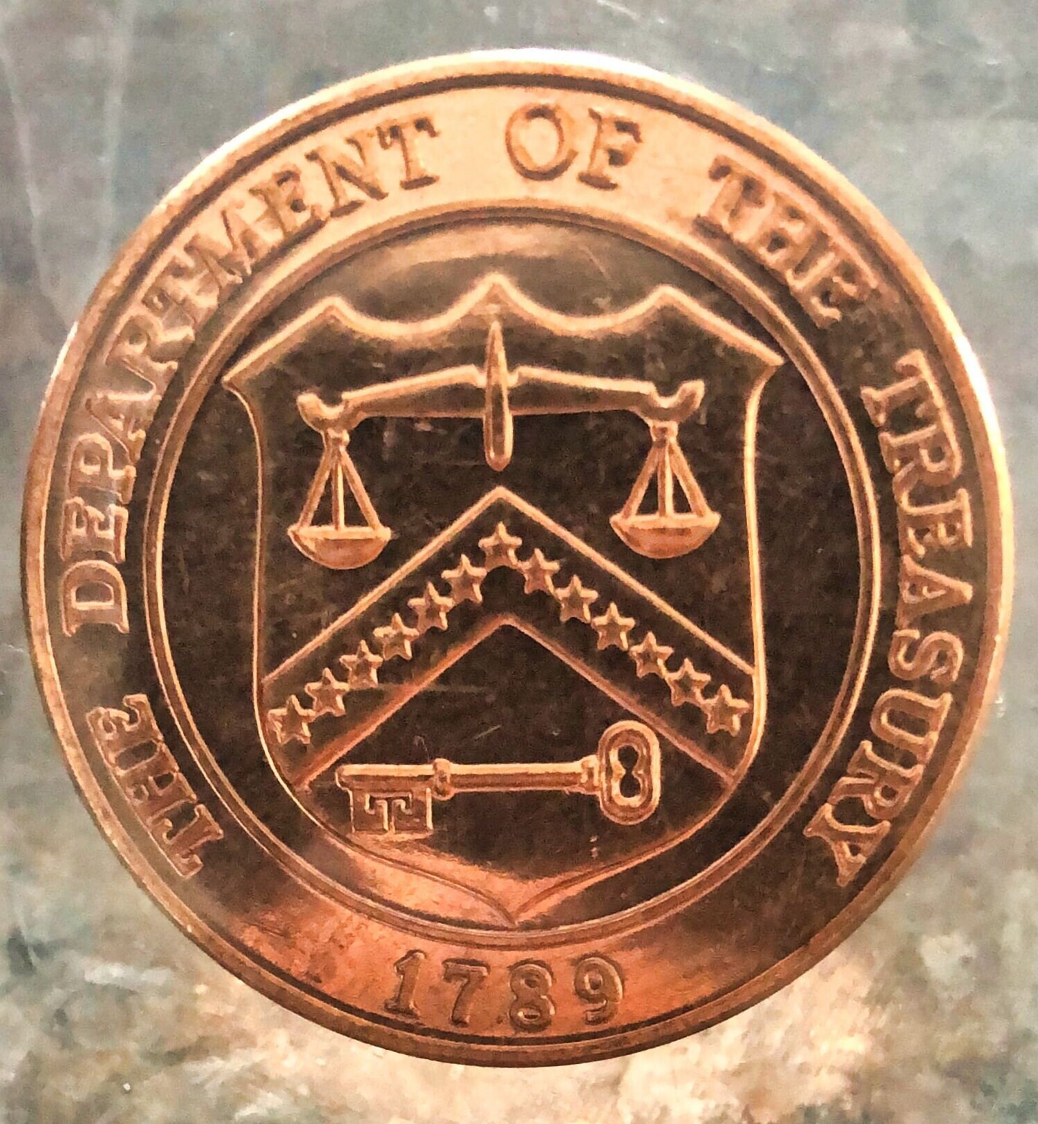 Vintage Token - Denver Mint Department of the Treasury 34 Mm
