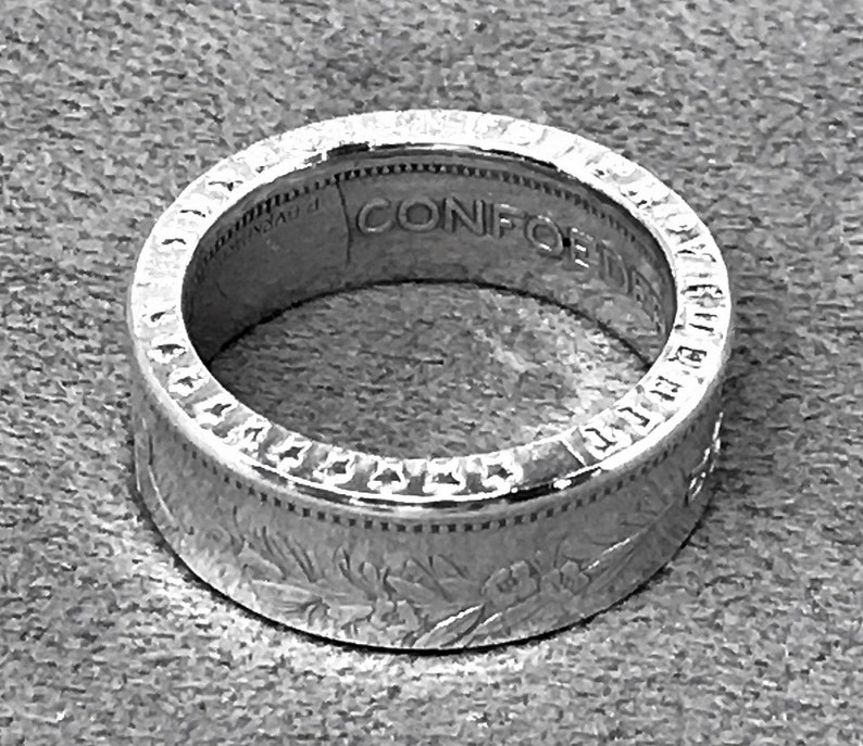Helvetia Switzerland 1932 Swiss 5 Francs Silver Coin Ring