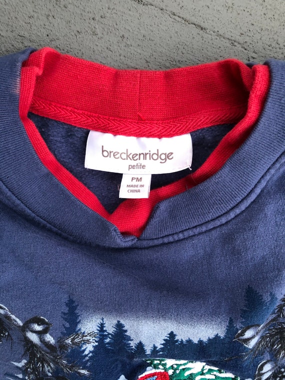 Red Truck Evergreen Patterned Pullover Small Peti… - image 10