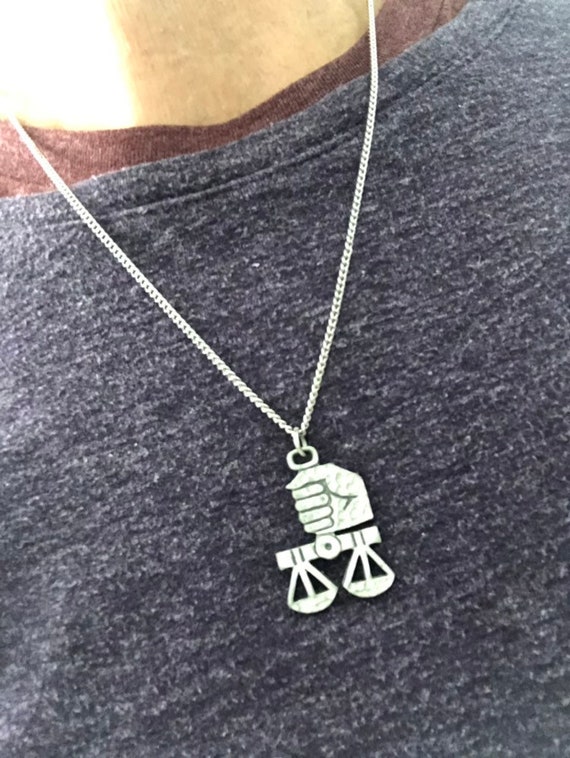 libra charm astrology Vintage libra necklace cool libra necklace horoscope sign gift boho libra vintage zodiac libra necklace