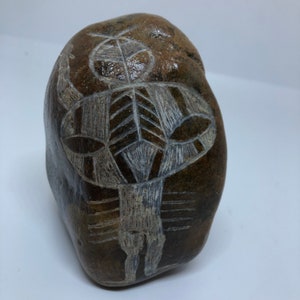 Petroglyph: Shield Warrior - based upon Motives from the Fremont Indian  Culture in Utah and Colorado