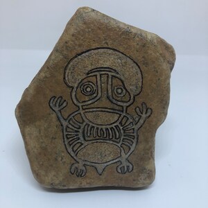 Indian Petroglyph: The Owl Spirit