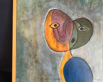 WO3 Woman's Head / Tête de Femme - ピカソへのオマージュ