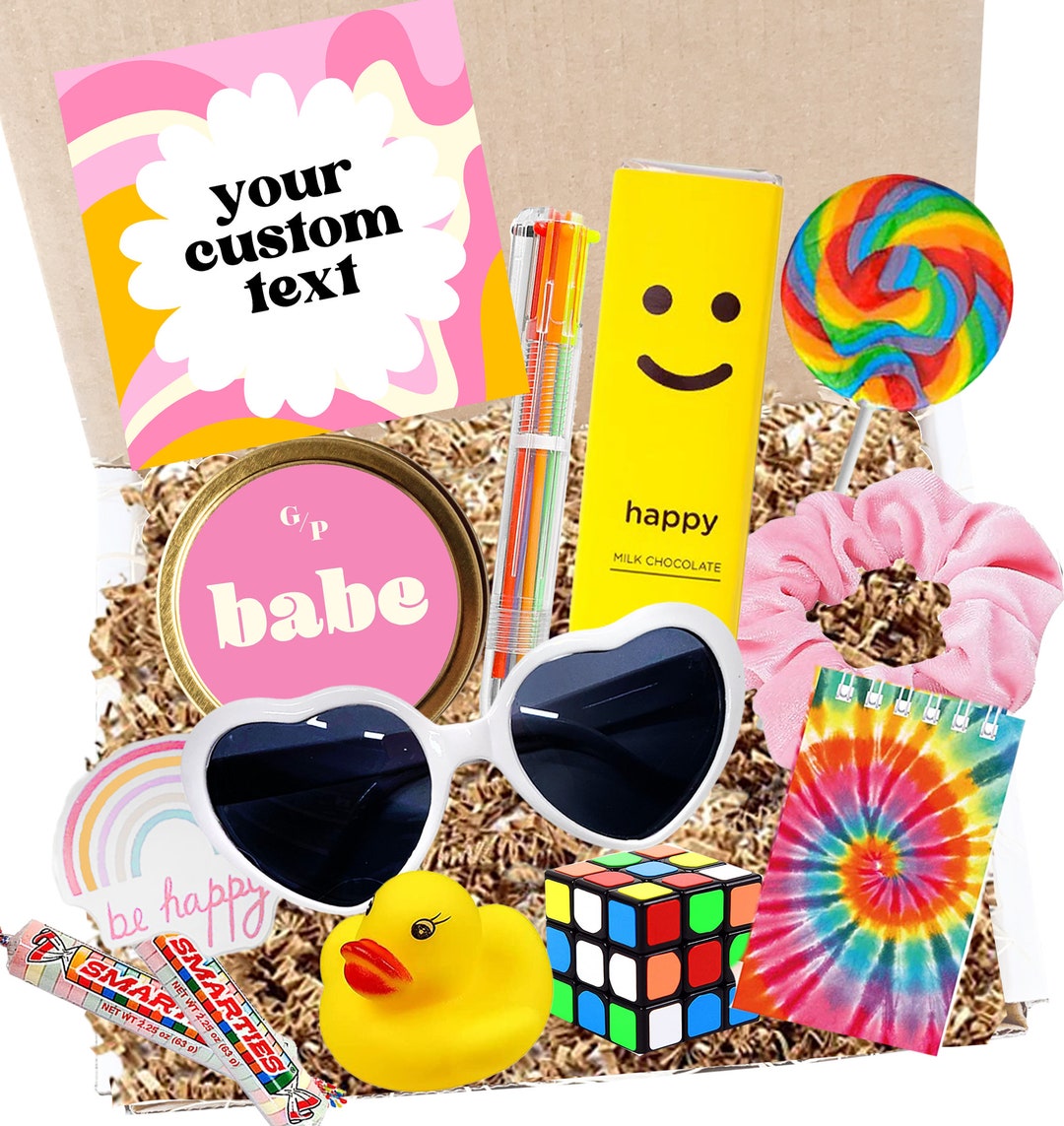 Happy Gift Box Box of Sunshine Tween Gift Idea Gift Box Etsy