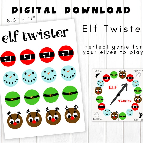 Twister Game - Etsy