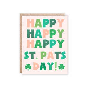Happy St. Patrick&#39;s Day Greeting Card: Festive Irish Cheer