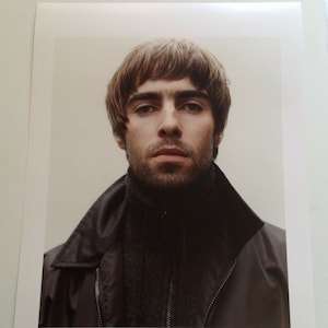 Liam Gallagher | Oasis | Custom Made Artworks | C-type Hand Printed Photograph | What&#39;s The Story Morning Glory | Gift For A Music Lover