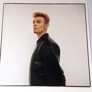 David Bowie | Custom Made Artworks | Hand Printed C-type Photograph | Bowie, Earthling | Bowie at 50 | Bowie 90s | Gift For David Bowie Fan
