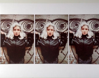 デボラ・ハリー（ブロンディ）デビーのサイン入り8インチ×10インチ写真