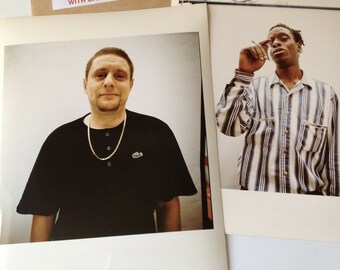 Black Grape, Shaun Ryder, Kermit | 2 x Promo(tion) Photographs | Madchester | Happy Mondays | Electronic Funk, Rock Music