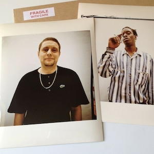 Black Grape, Shaun Ryder, Kermit | 2 x Promo(tion) Photographs | Madchester | Happy Mondays | Electronic Funk, Rock Music
