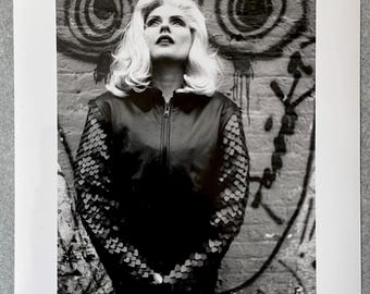 Debbie Harry | Black & White Photo Print | Debbie Harry New York City 93 | Rare Blondie Photograph, Gift For A Debbie Harry Fan, Blondie Fan
