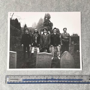 The Cure | Black & White Photo Print | Wild Mood Swings, 1996, Robert Smith, Simon Gallup | Rare The Cure Photograph, Gift For The Cure Fan image 2