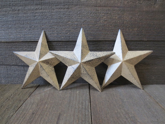 Faux Rustic Rusty Barn Star Garland` Crafting 3 Feet long